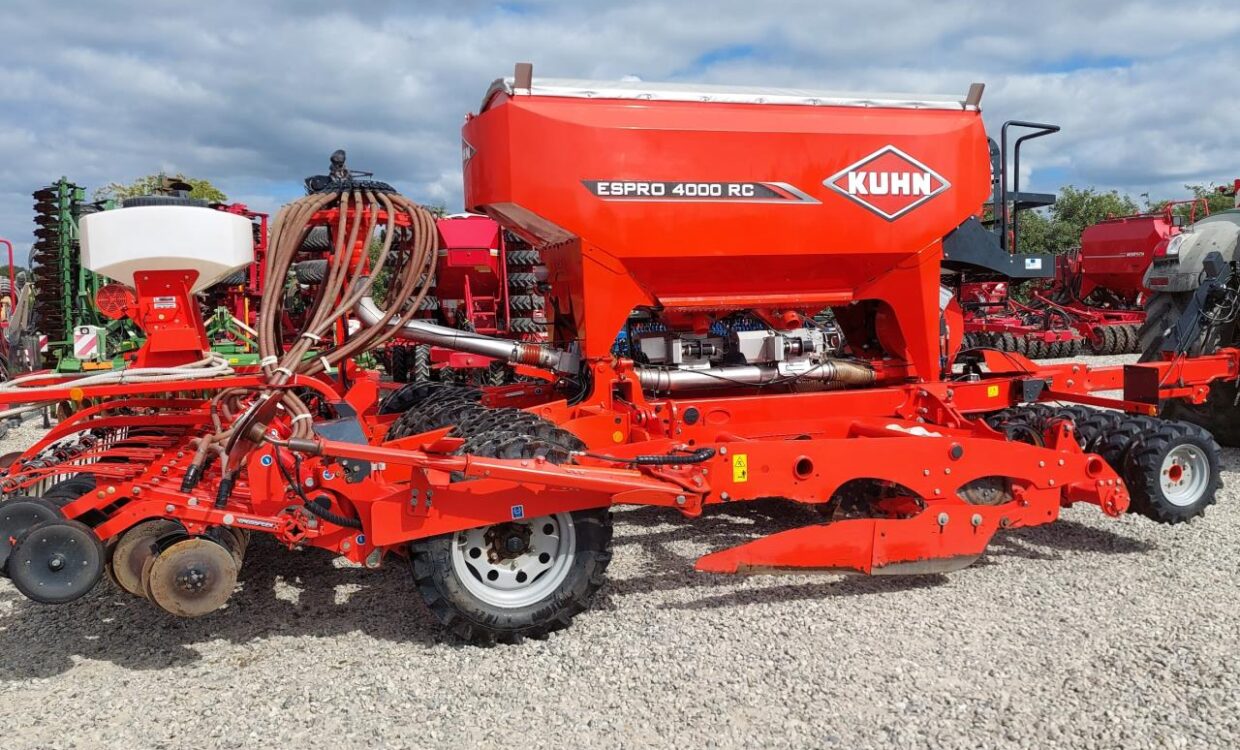 Kuhn ESPRO 4000 RC med frø-udstyr