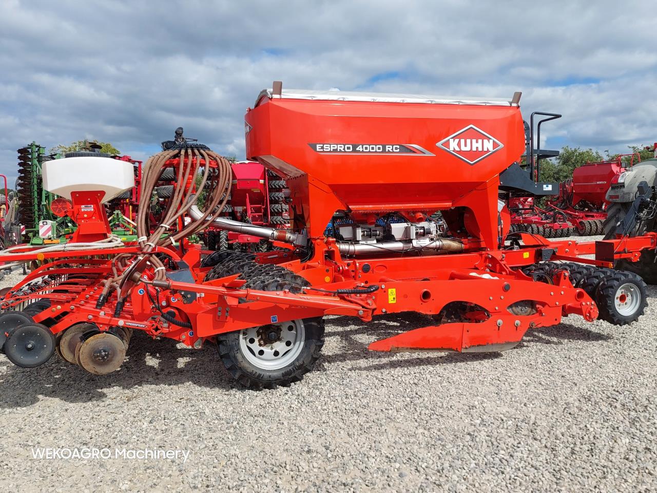 Kuhn ESPRO 4000 RC med frø-udstyr