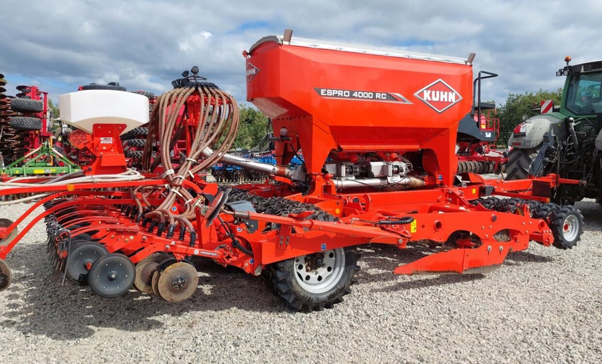 Kuhn ESPRO 4000 RC med frø-udstyr