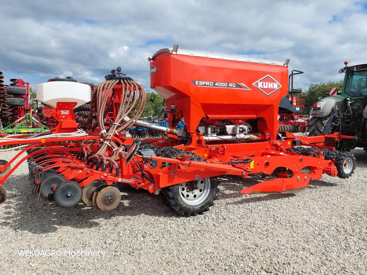 Kuhn ESPRO 4000 RC med frø-udstyr