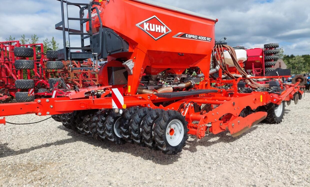 Kuhn ESPRO 4000 RC med frø-udstyr