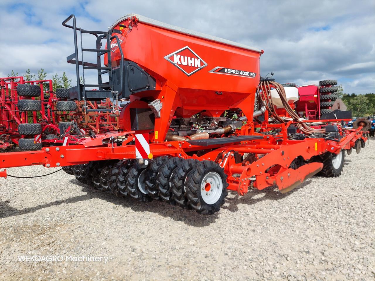 Kuhn ESPRO 4000 RC med frø-udstyr