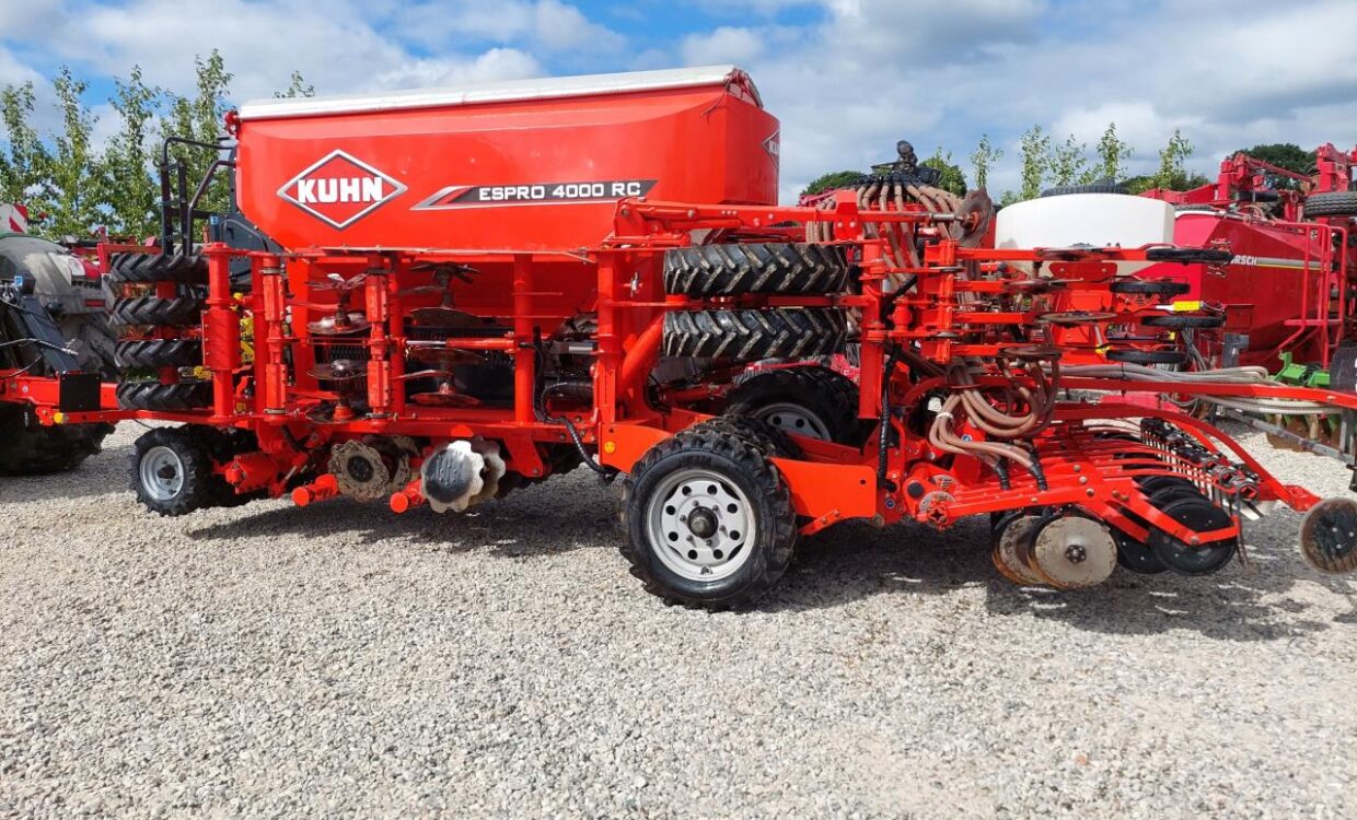 Kuhn ESPRO 4000 RC med frø-udstyr