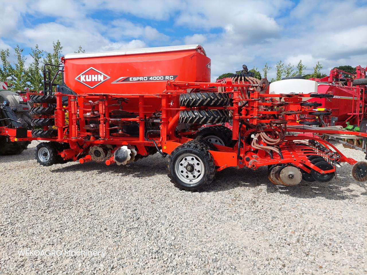 Kuhn ESPRO 4000 RC med frø-udstyr
