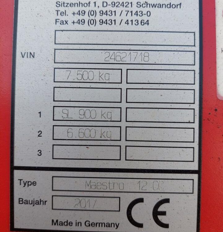 Horsch Maestro 12 CC