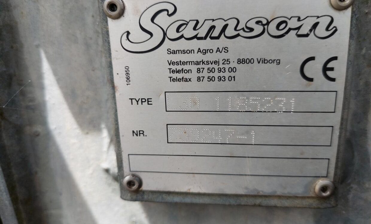 Samson CM 7,5m med frø-udstyr