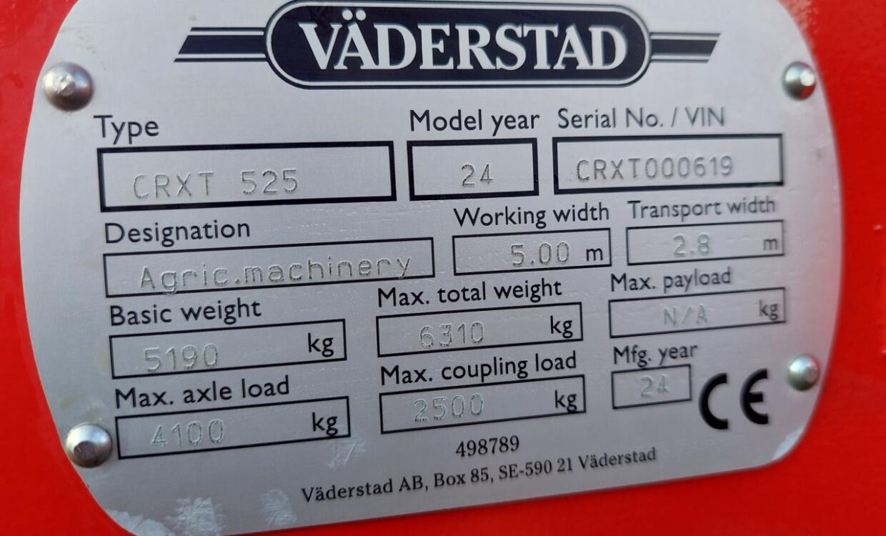 Väderstad Carrier XT 525