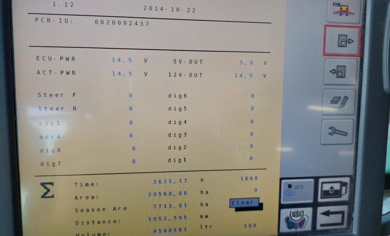 Kverneland ixtrack C50 - 30 m
