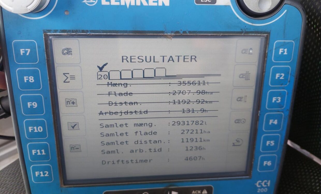Lemken Albatros 9 6000 L Med GPS