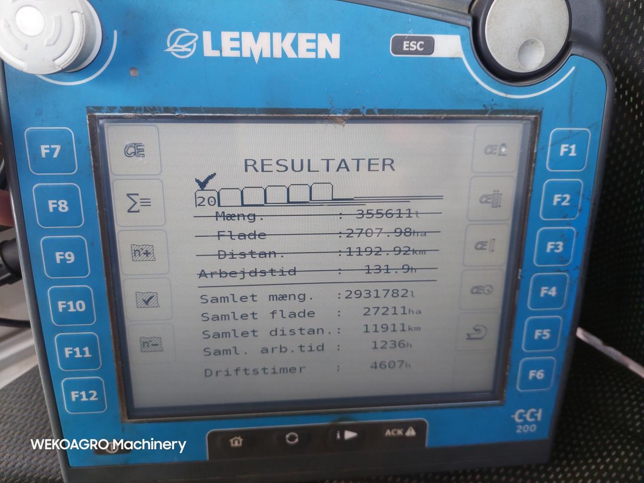 Lemken Albatros 9 6000 L Med GPS