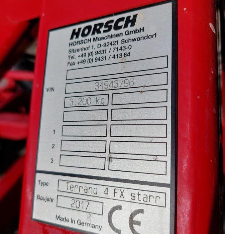 Horsch TERRANO 4 FX STARR