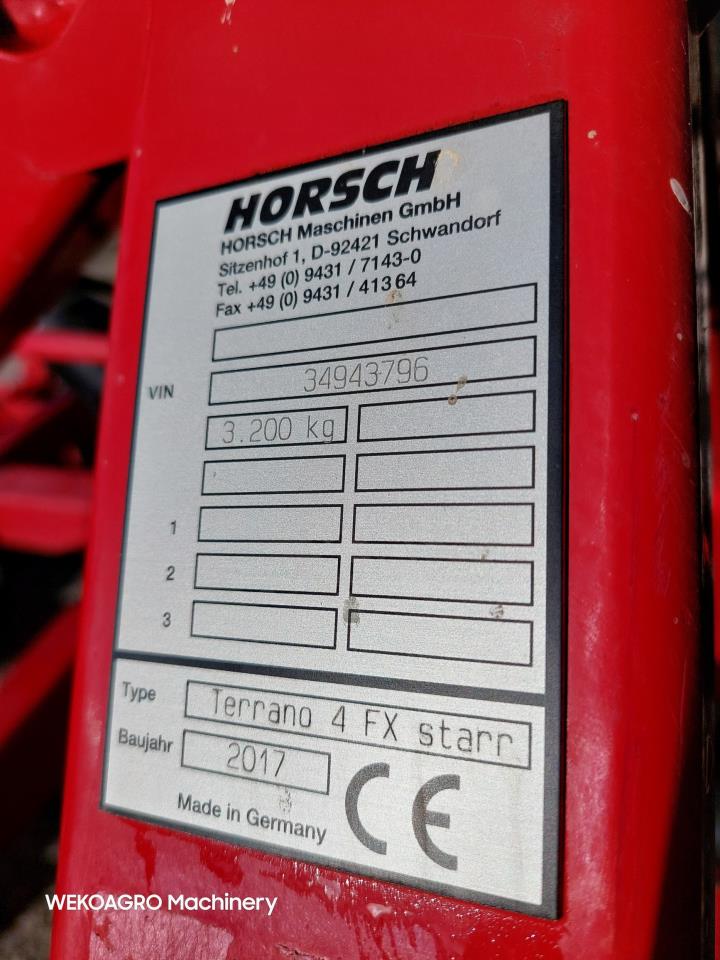 Horsch TERRANO 4 FX STARR