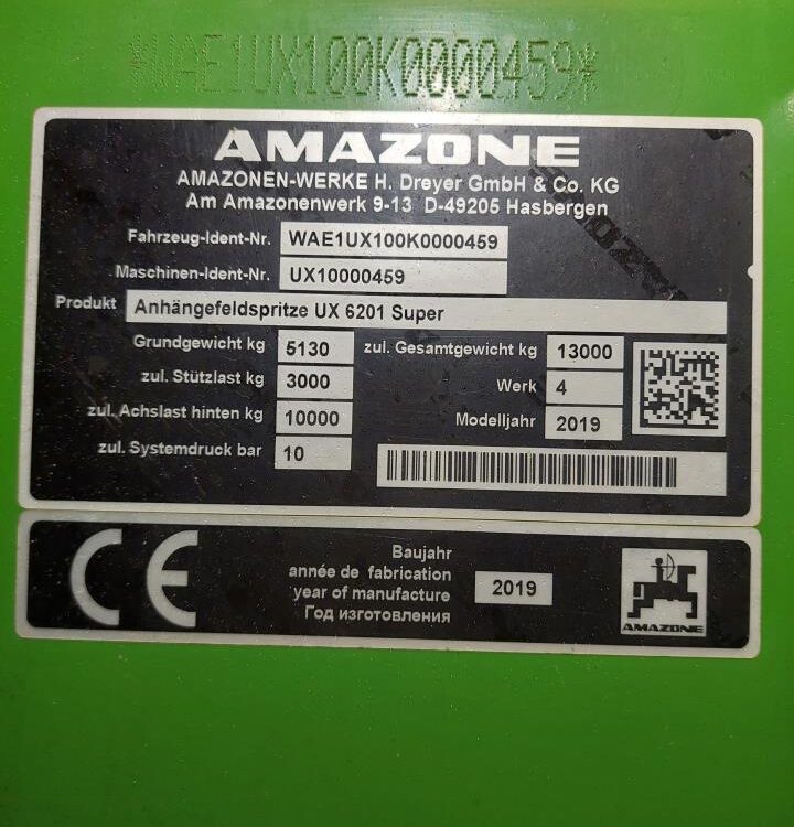 Amazone UX 6201 Super - 24-30-36m