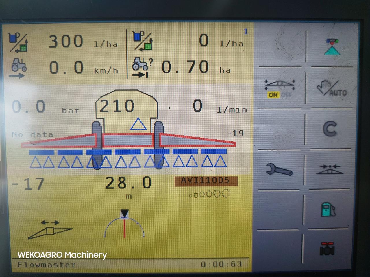 Kverneland Ixtrack C60 - 28m Alubom