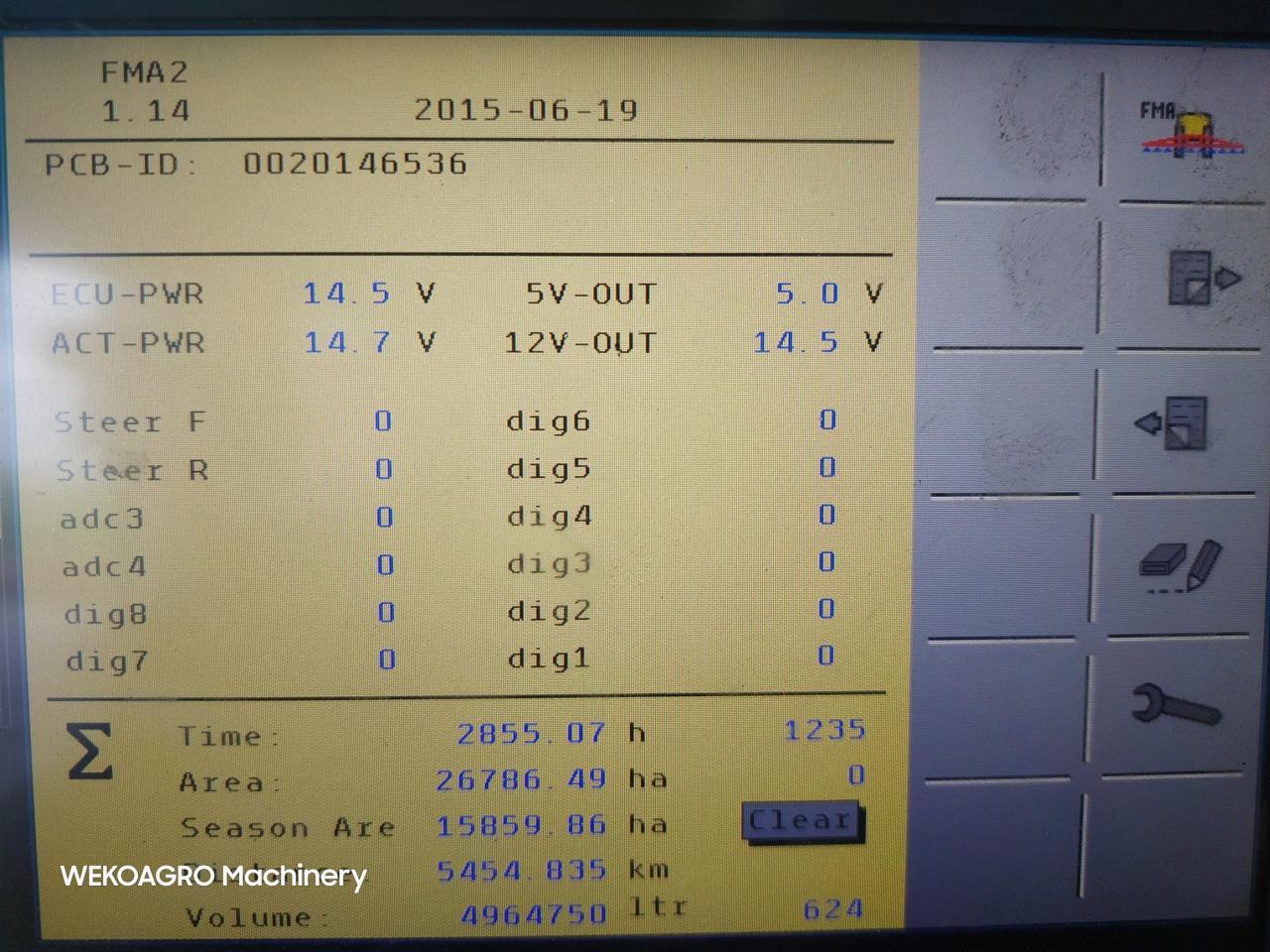 Kverneland Ixtrack C60 - 28m Alubom