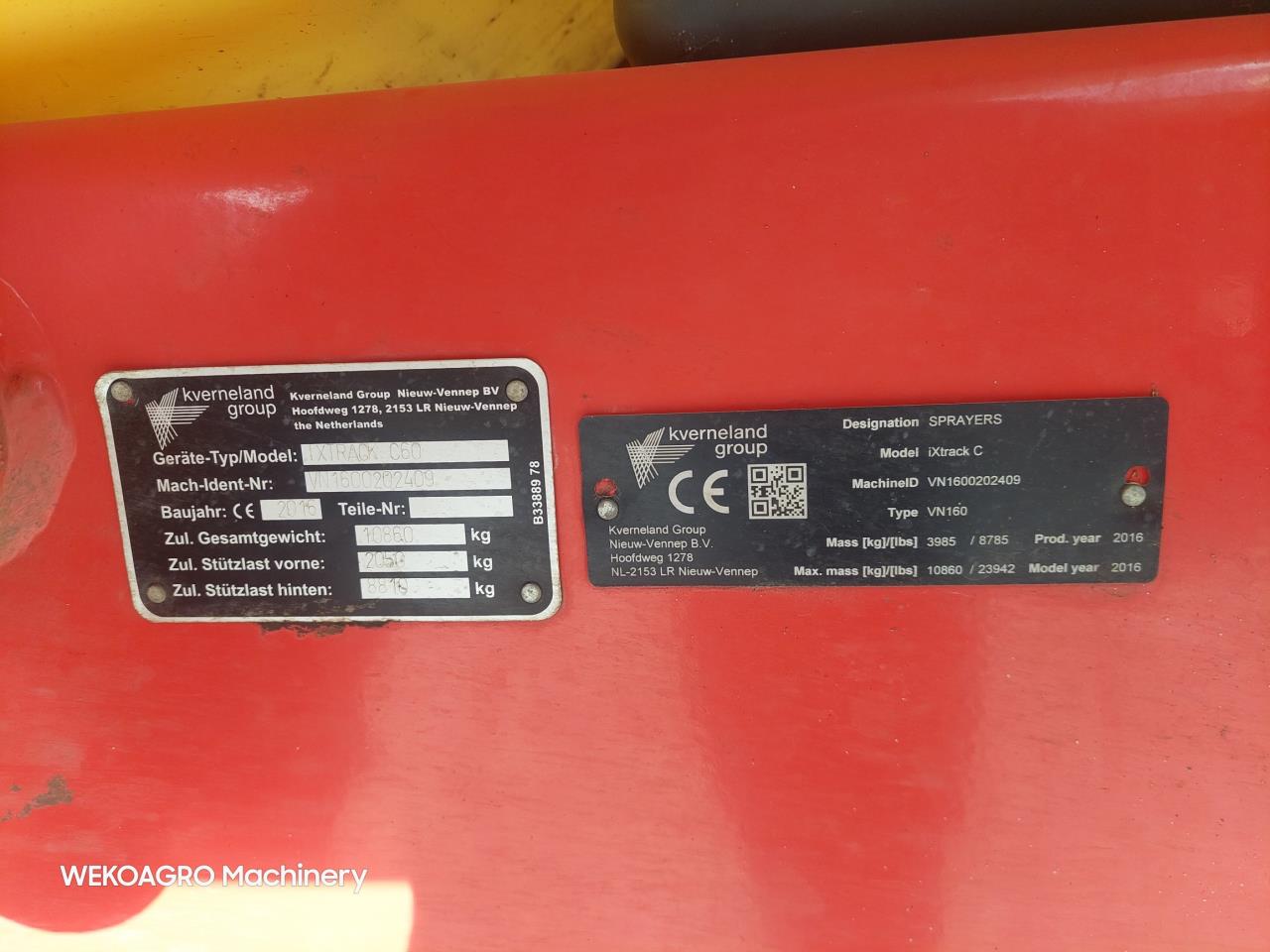 Kverneland Ixtrack C60 - 28m Alubom