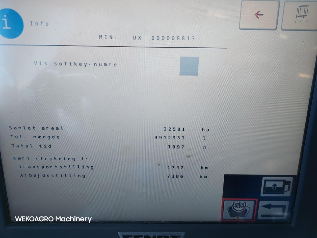 Amazone UX 6200 Super 30-24m