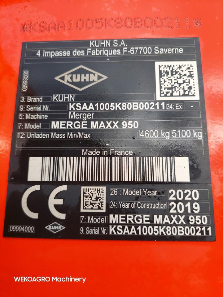 Kuhn Merge Maxx 950