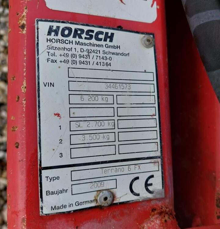 Horsch Terrano 6 FX med DuoDrill