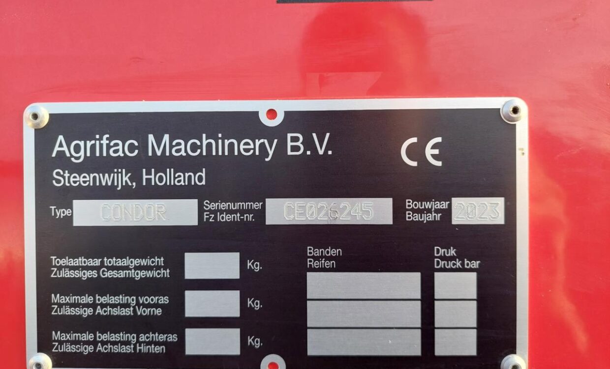 Agrifac Condor Endurance 36-30-24m