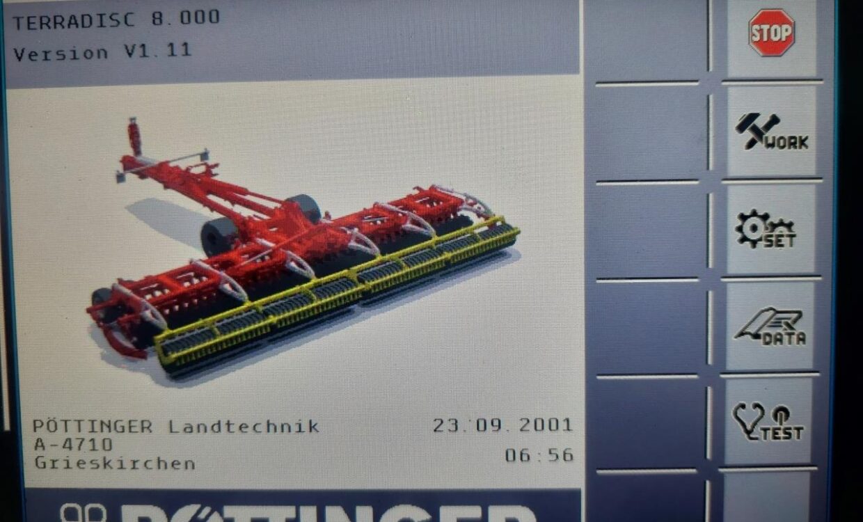 Pöttinger Terradisc 8001 T