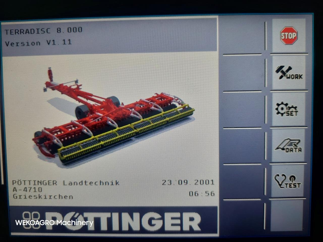 Pöttinger Terradisc 8001 T