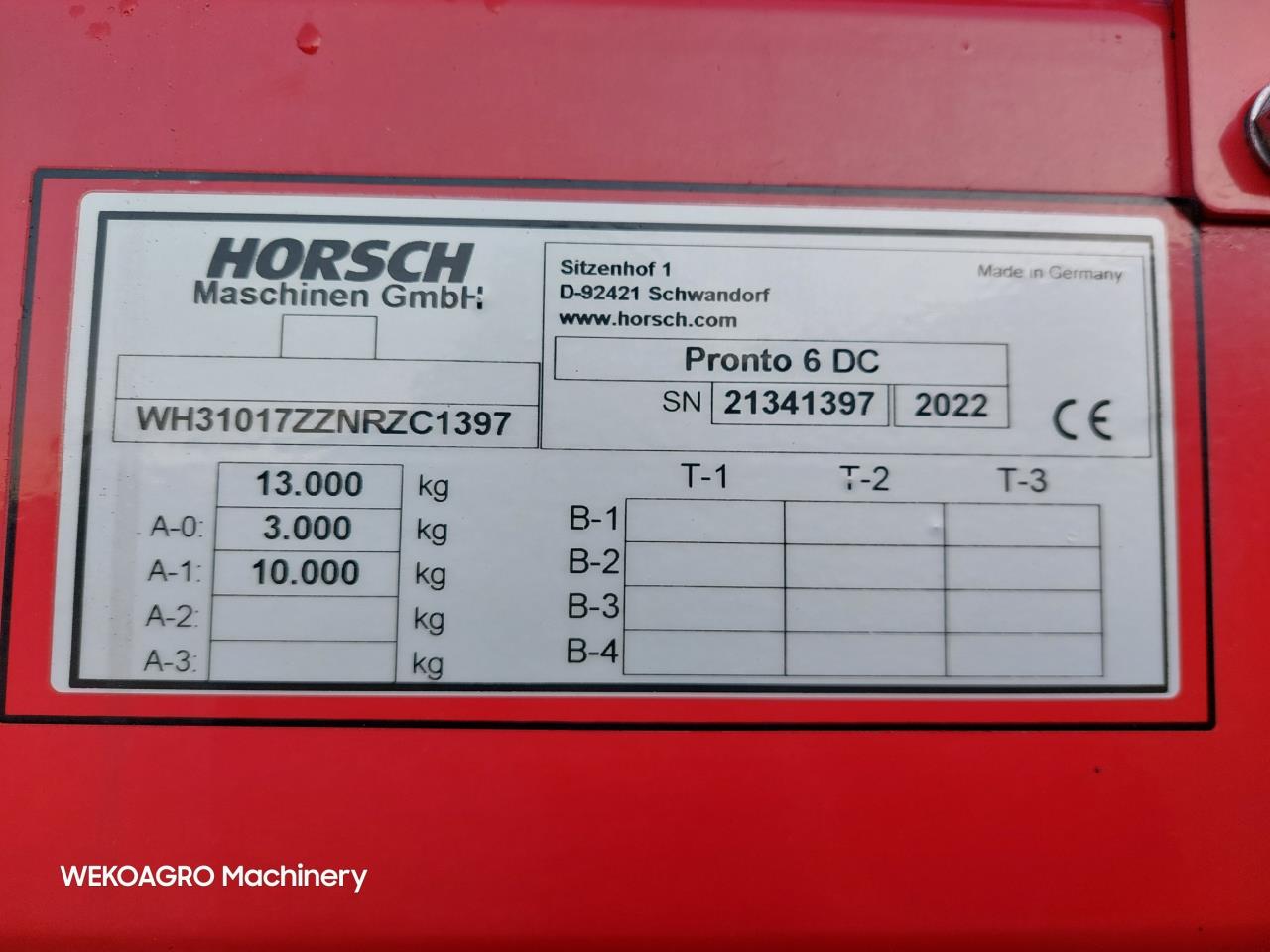 Horsch Pronto 6 DC M21 PPF