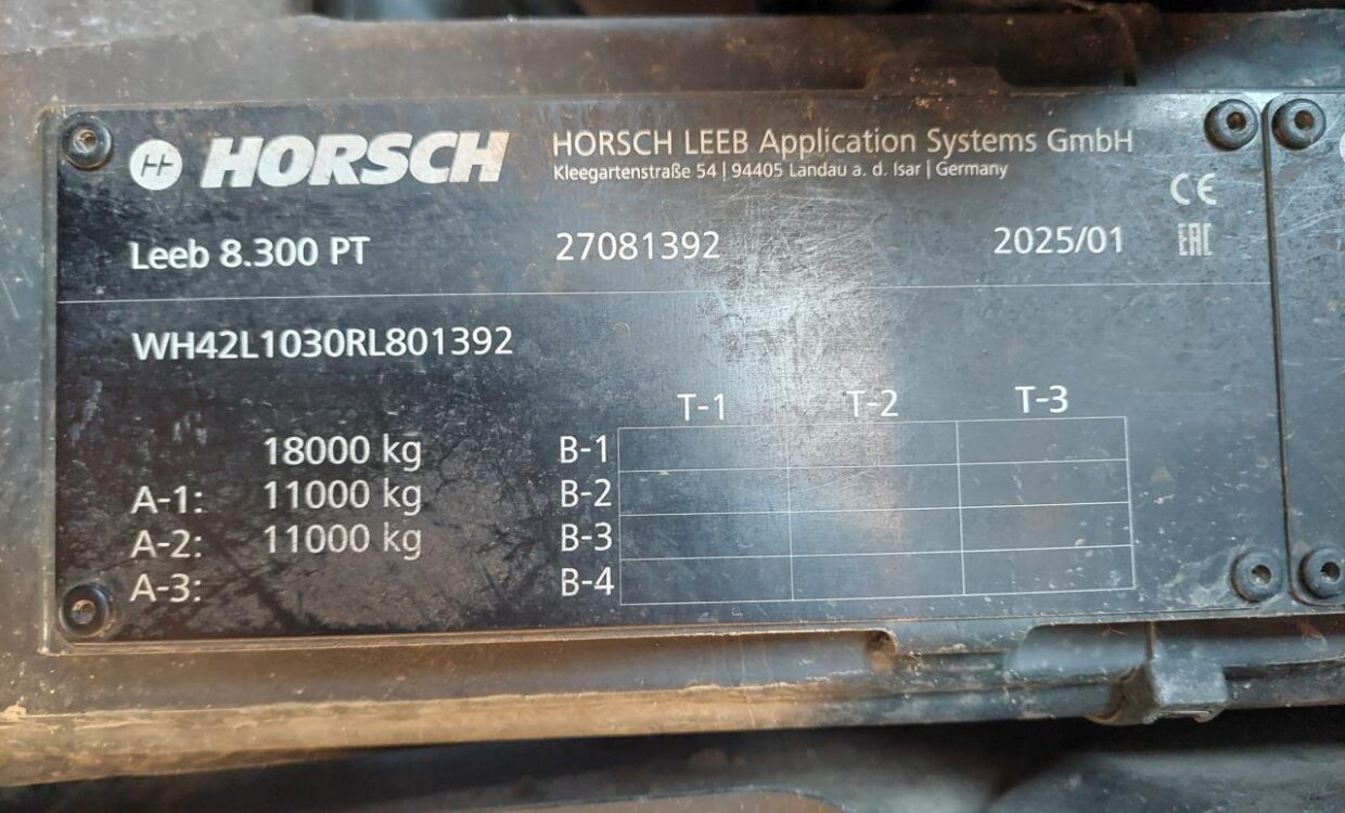 Horsch Leeb 8.300 PT