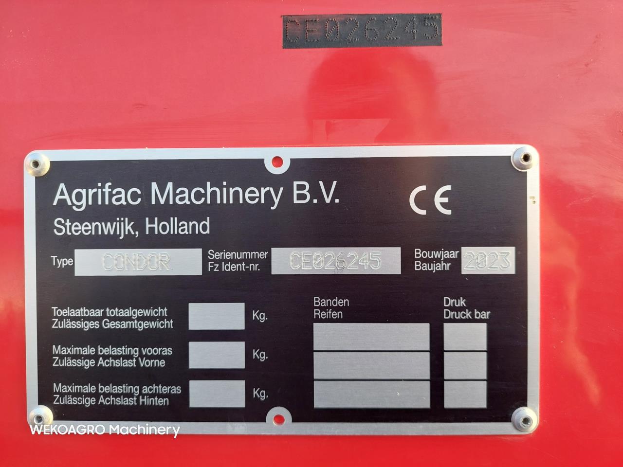 Agrifac Condor Endurance 36-30-24m