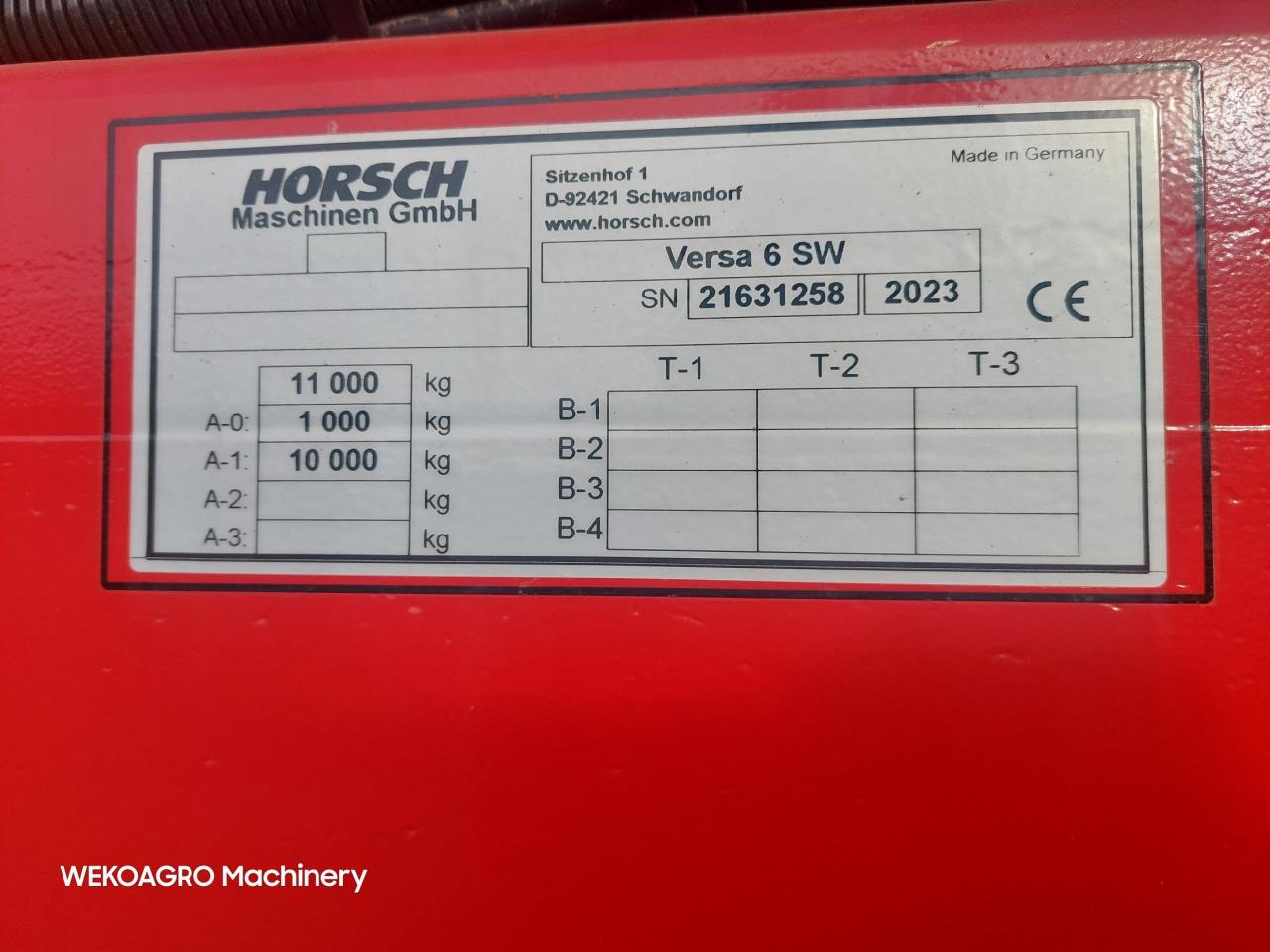 Horsch Versa 6 SW med MiniDrill