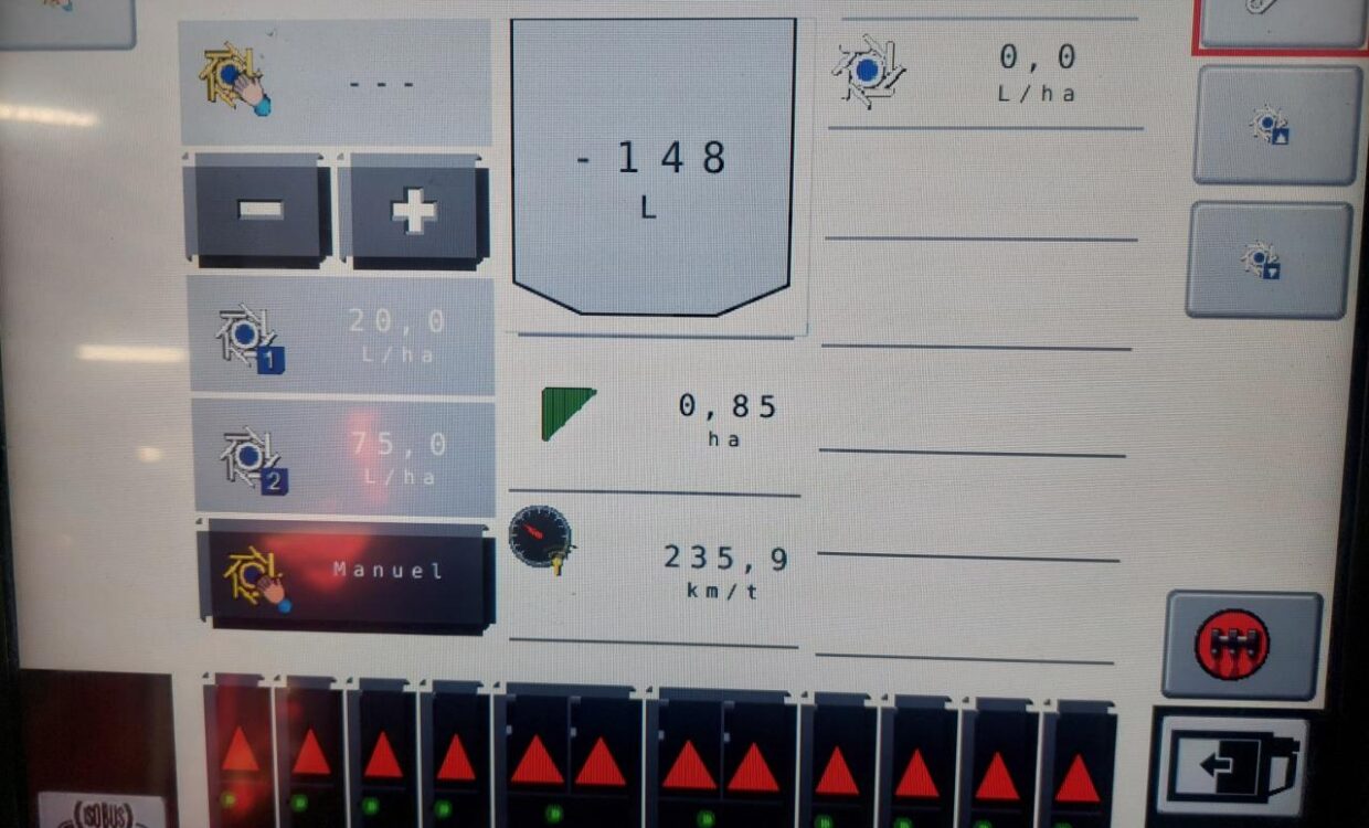 Gaspardo Manta 12 rk. med ISOBUS