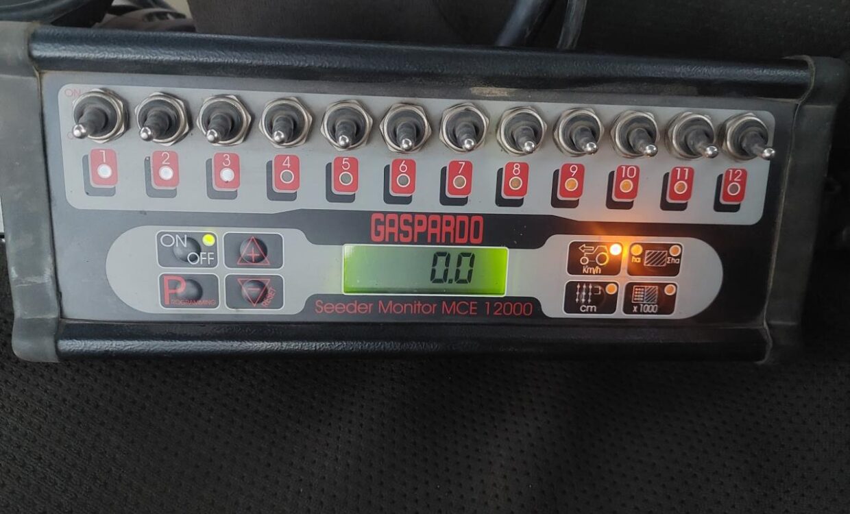 Gaspardo Manta 12 rk. med ISOBUS