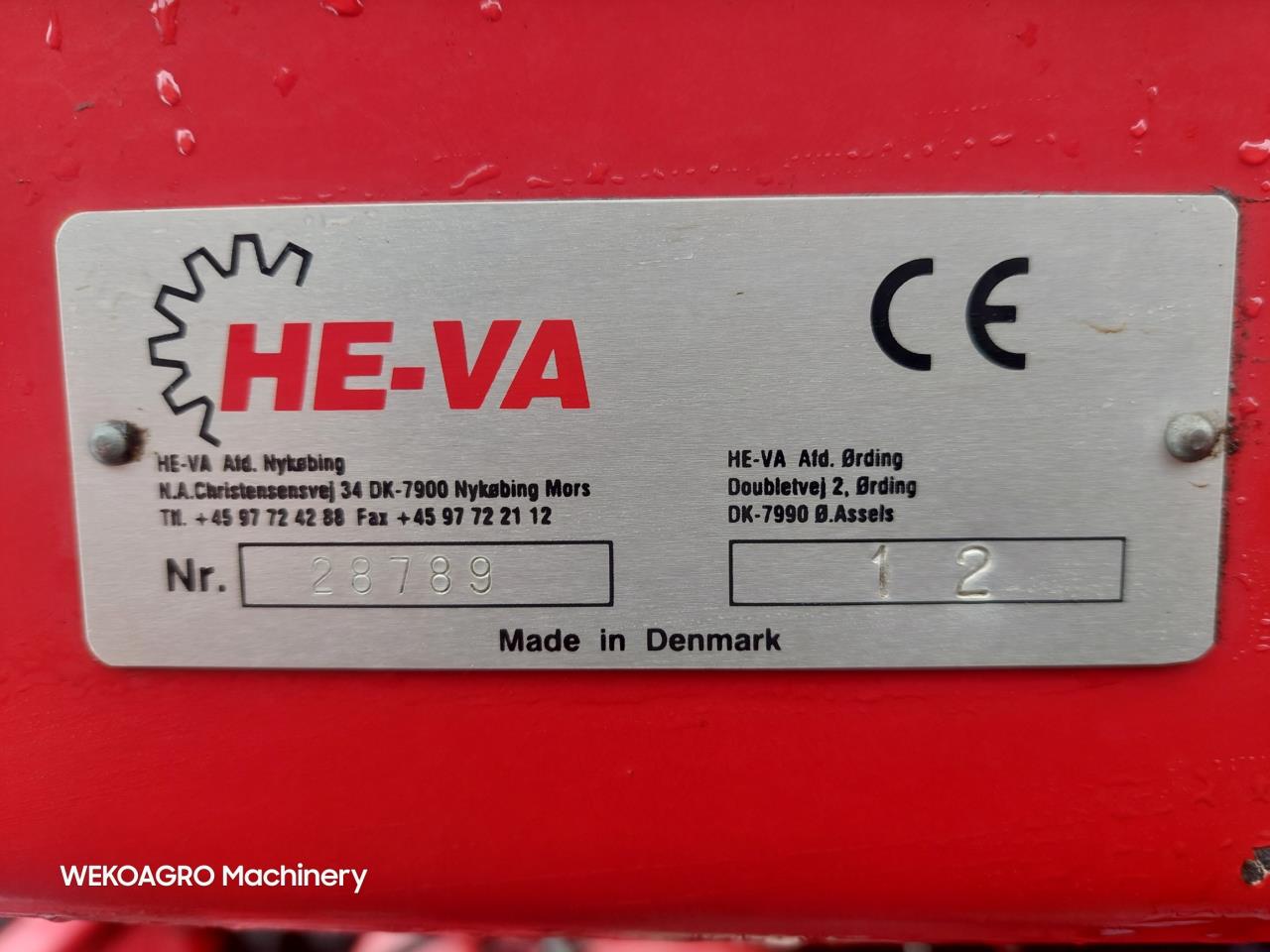 HE-VA Terrai-Seeder 4m