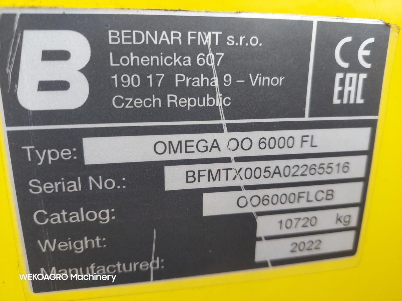 Bednar Omega OO6000 FL med Alfa-Drill