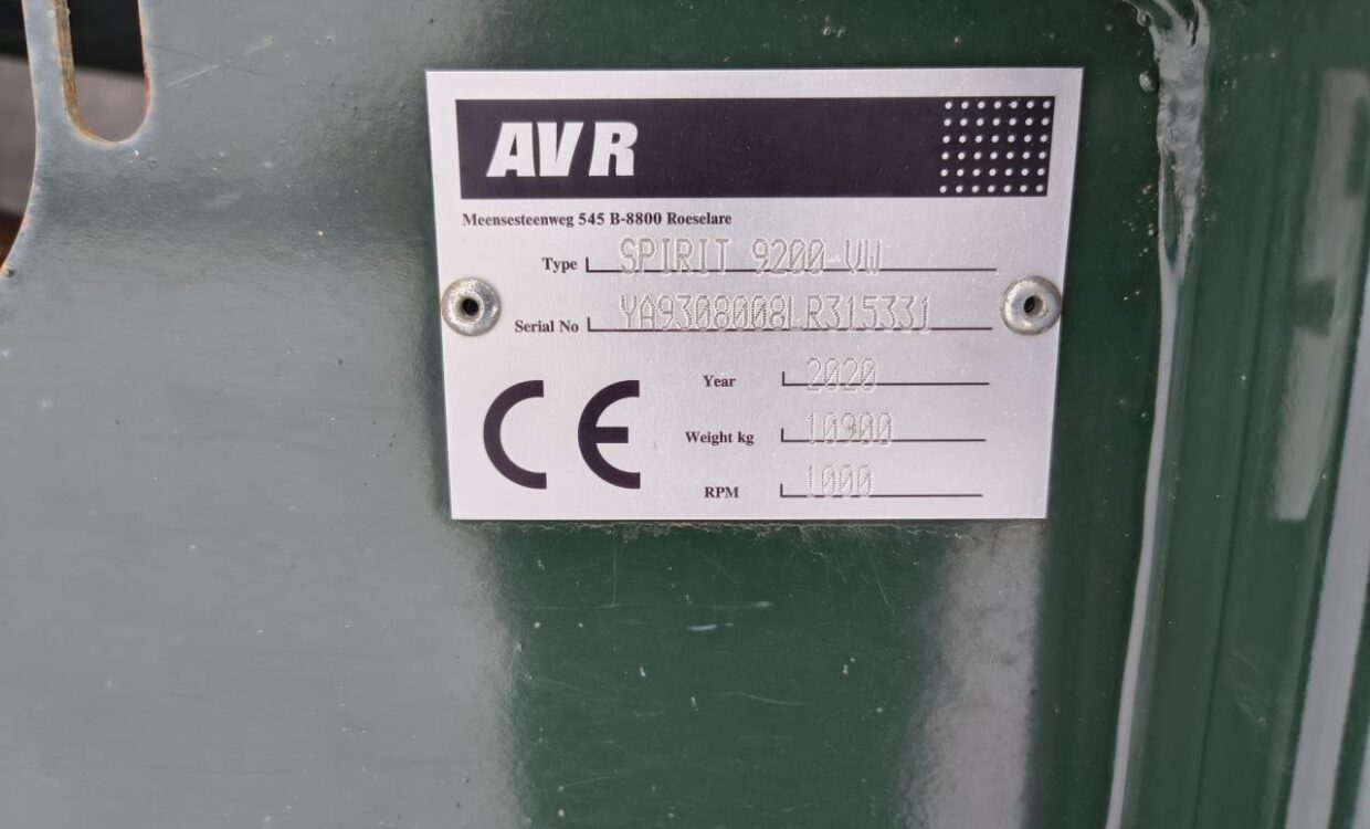 AVR Spirit 9200 Varioweb