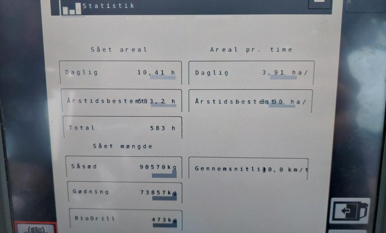 Väderstad Spirit 400 C med Seedeye 583ha