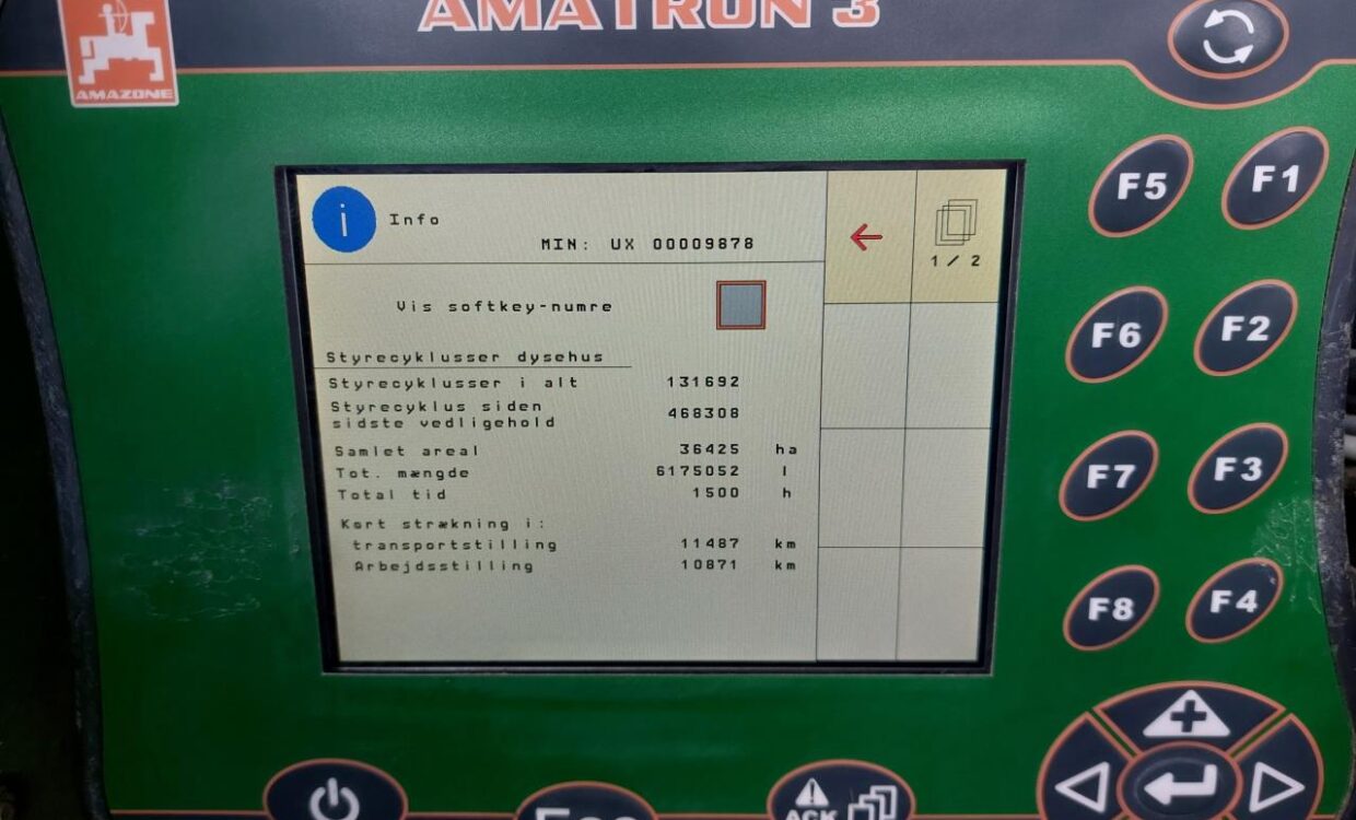 Amazone UX 11200 -36m med Amaselect