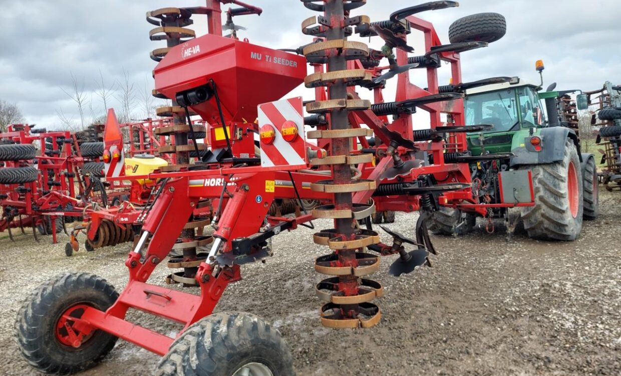 Horsch Terrano 6 FX med frøudstyr