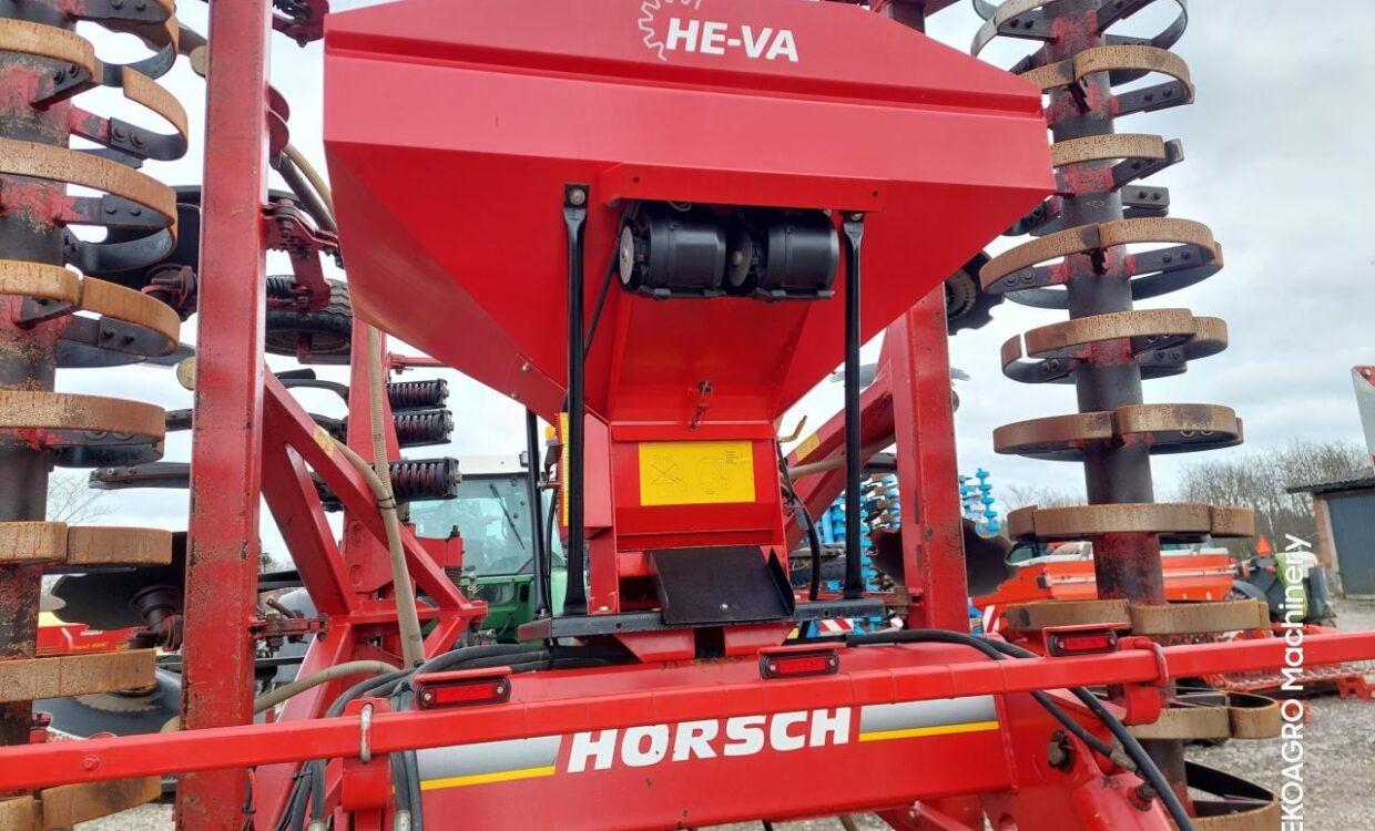 Horsch Terrano 6 FX med frøudstyr