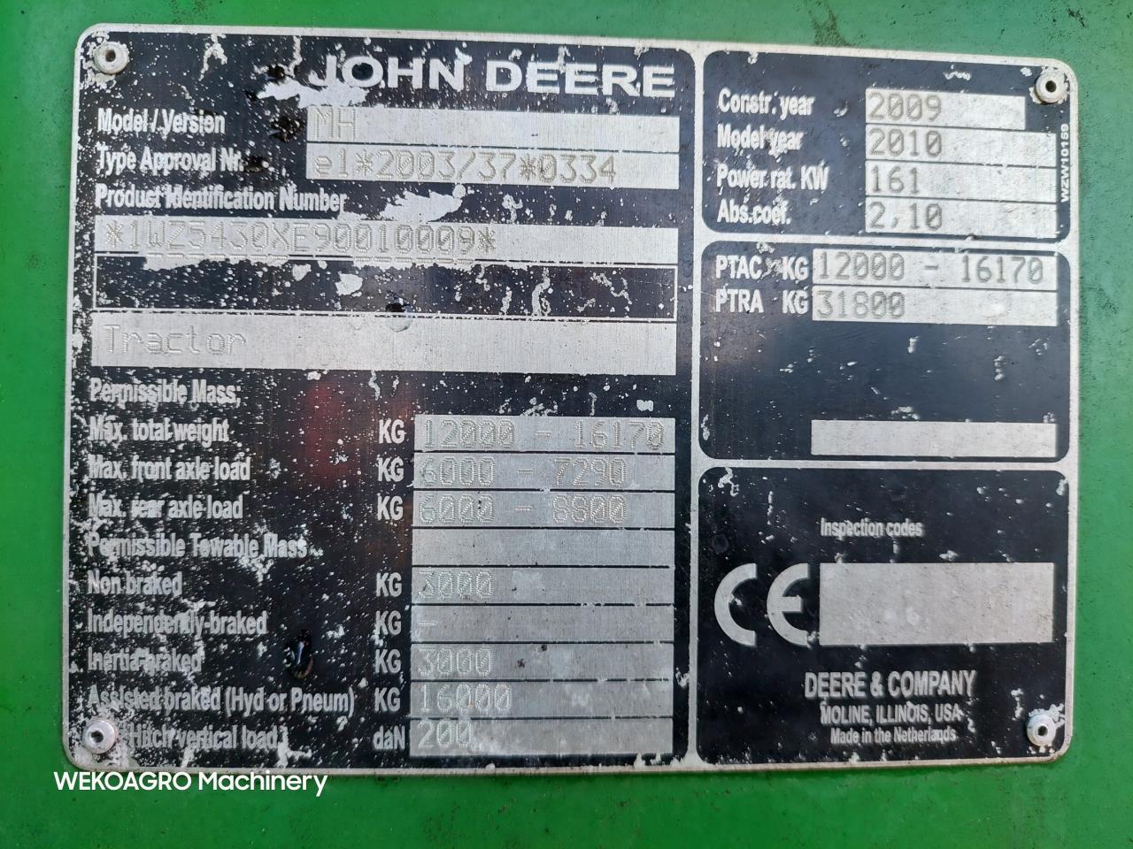 John Deere 5430i 24-36m med GPS