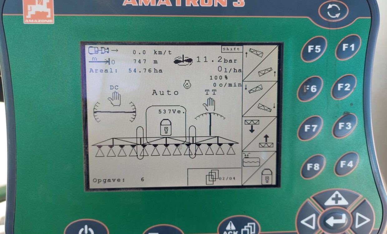 Amazone UX 6200 Super- 36m m GPS