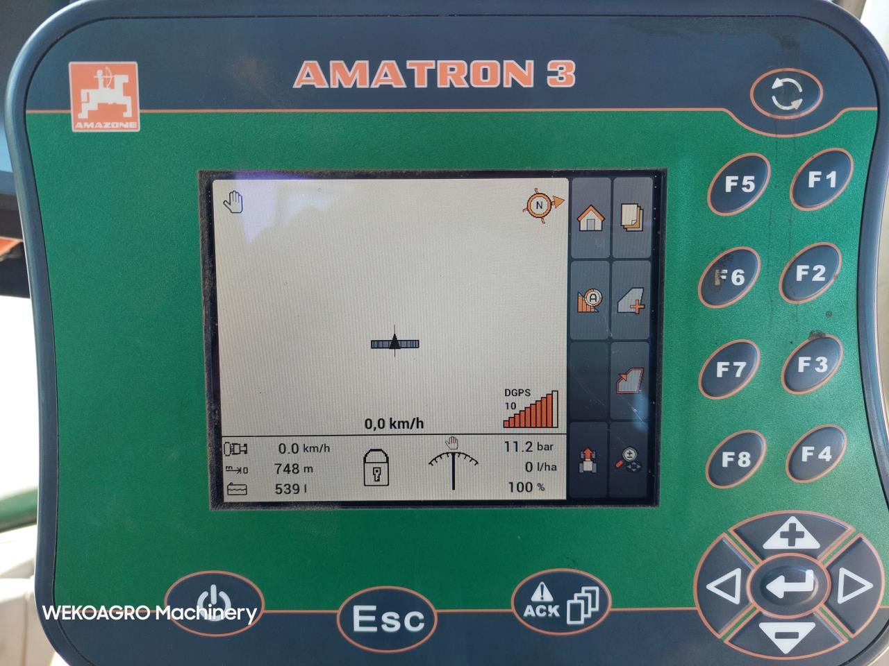 Amazone UX 6200 Super- 36m m GPS