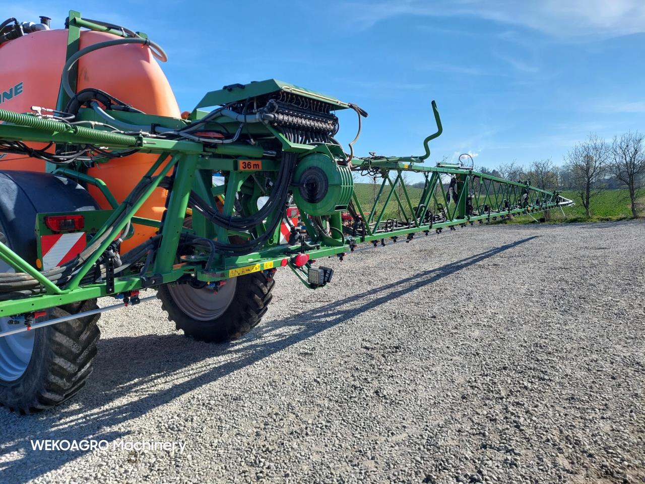 Amazone UX 6200 Super- 36m m GPS