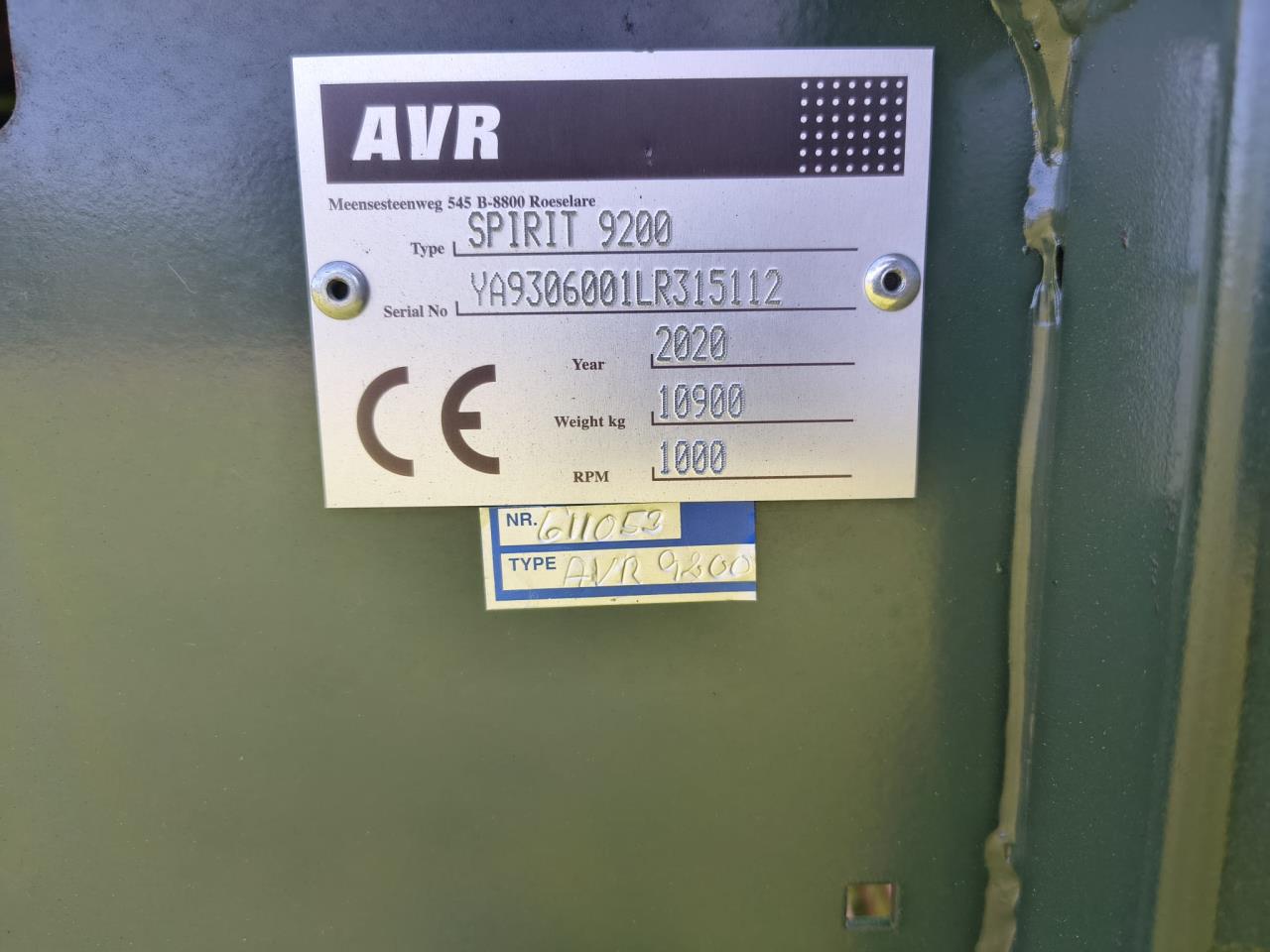 AVR-Spirit 9200 CR