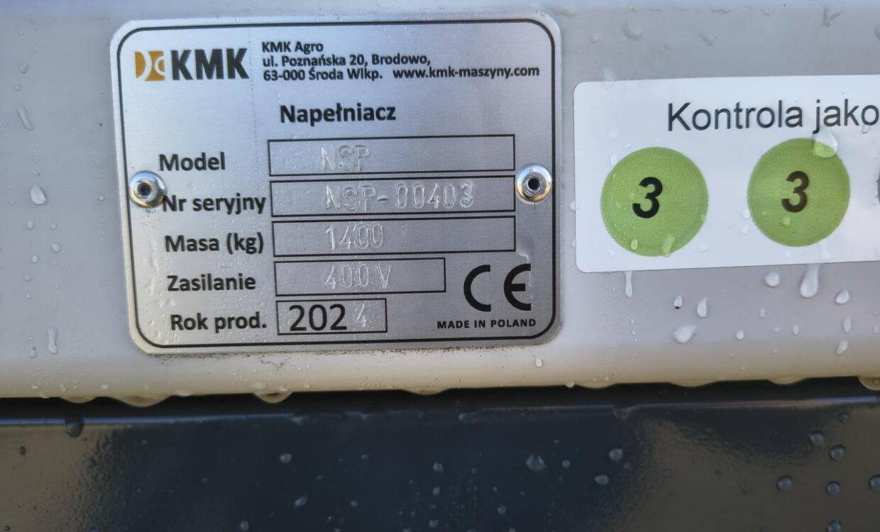 KMK Agro KASSE FYLDER