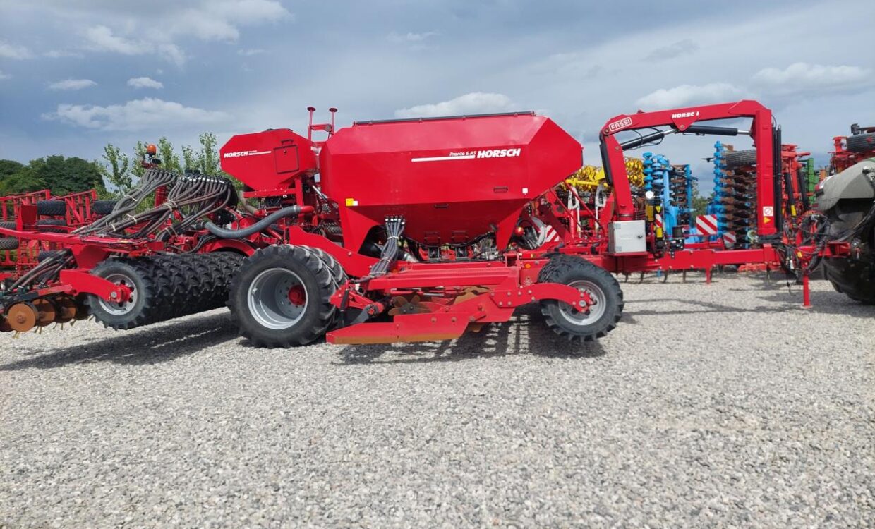 Horsch Pronto 6 AS m Duodrill og kran
