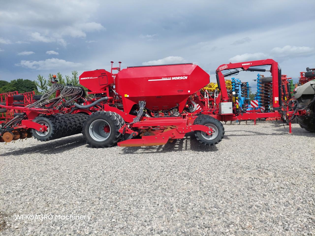 Horsch Pronto 6 AS m Duodrill og kran