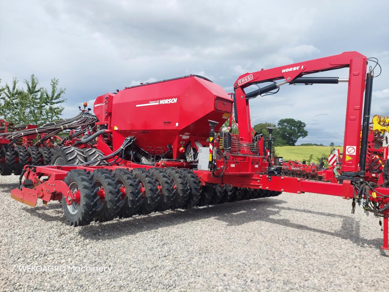 Horsch Pronto 6 AS m Duodrill og kran