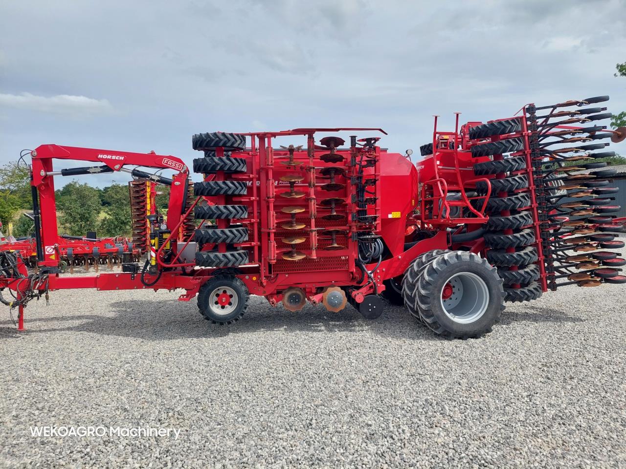 Horsch Pronto 6 AS m Duodrill og kran