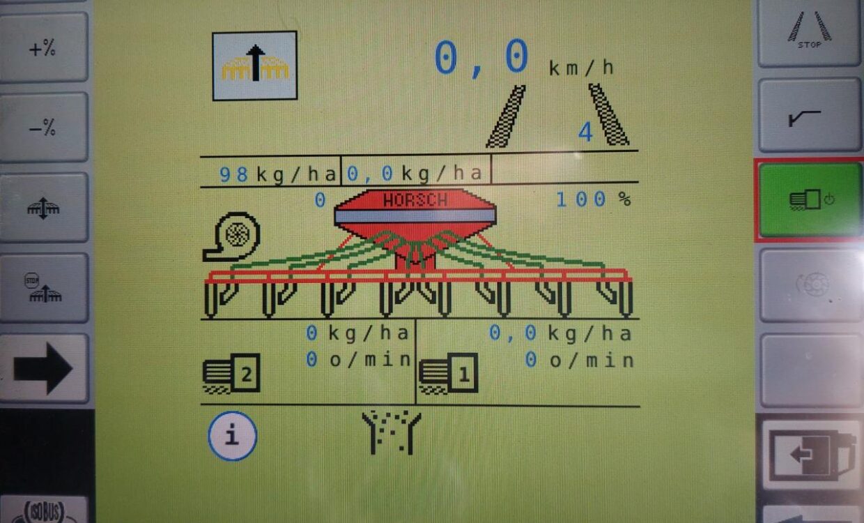 Horsch Pronto 6 AS m Duodrill og kran